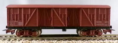 Jouef 6530 Ho Sncf Wagon Couvert Bois 4 Portes TP � Bogies sans Boite
