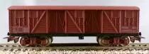 Jouef 6530 Ho Sncf Wagon Couvert Bois 4 Portes TP &agrave; Bogies sans Boite