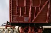 Jouef 6530 Ho Sncf Wagon Couvert Bois 4 Portes TP &agrave; Bogies sans Boite