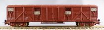 Jouef 6531 Ho Sncf Covered Wagon Gas Type with Bogies Showcase Box
