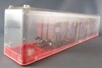 Jouef 6531 Ho Sncf Covered Wagon Gas Type with Bogies Showcase Box