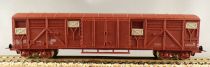 Jouef 6531 Ho Sncf Covered Wagon Gas Type with Bogies Tricolour Box