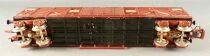 Jouef 6531 Ho Sncf Gas Type Covered Wagon with Bogies Red Rear Lighting  End of Train no Box