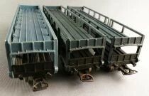 Jouef 6540 Ho Sncf 2 x Wagon Stva Blue without Cars no Box