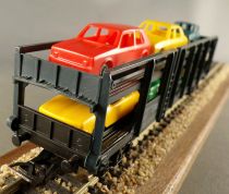 Jouef 6540 Ho Sncf Wagon Porte-Auto Stva avec 6 voitures