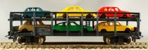 Jouef 6540 Ho Sncf Wagon Porte-Auto Stva avec 6 voitures