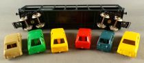 Jouef 6540 Ho Sncf Wagon Porte-Auto Stva avec 6 voitures