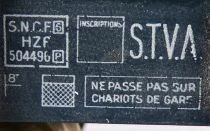 Jouef 6540 Ho Sncf Wagon Stva Grey Blue 3 Opel Kadett & 2 Citro&euml;n C25 no Box