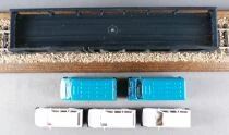 Jouef 6540 Ho Sncf Wagon Stva Grey Blue 3 Opel Kadett & 2 Citro&euml;n C25 no Box
