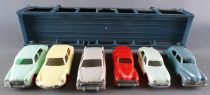 Jouef 6540 Ho Sncf Wagon Stva Grey Blue with 6 Cars Showcase Box