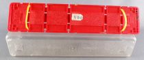 Jouef 6540 Ho Sncf Wagon Stva Grey Blue with 6 Cars Showcase Box