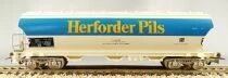 Jouef 6542 Ho Db Grain Hopper Wagon Herforder Pils no Box 2