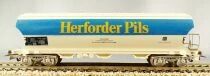 Jouef 6542 Ho Db Grain Hopper Wagon Herforder Pils no Box 2