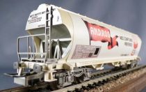 Jouef 6543 Ho Sncf Wagon Trémie Céréalier Andros Proche Neuf Boite Bleue Cellophanée