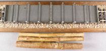 Jouef 6550 Ho Sncf TP Stake Wagon with Bogies Ro2yw 194921 Grey Logs Showcase Box