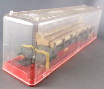 Jouef 6550 Ho Sncf Wagon Plat à Ranchers TP à Bogies Ro2yw 194921 Gris Grumes Boite Vitrine