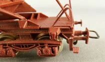 Jouef 664200 Ho Sncf 2 x Fad Wagon with bogie Cie Simotra no Box