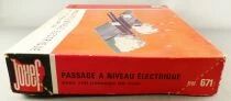Jouef 671 Ho Sncf Electric Crossing Level with Track Mint in Box