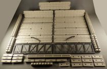 Jouef 673 Ho Bridge with Access Ramp & accessories with box 
