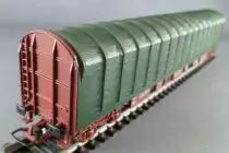 Jouef 6752 Ho Sncf Flat Wagon with canvas cover