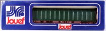 Jouef 6752 Ho Sncf Wagon Plat à Dossiers Bâché Type Rils Boite Bleue