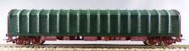 Jouef 6752 Ho Sncf Wagon Plat à Dossiers Bâché Type Rils Boite Bleue