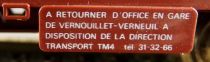 Jouef 6753 Ho Sncf Flat Wagon with Half Open Canvas Cover Near Mint in Tricolour Box