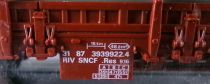 Jouef 675900 Ho Sncf Wagon Plat à Bogies à Ranchers Res avec Tuyaux Neuf Boite Cristal