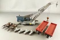 Jouef 6963 Ho Sncf Coffret Grue Cockerill 85 Tonnes Complet Notice Neuf Boite