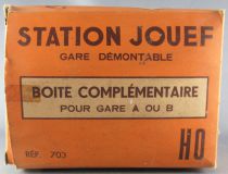 Jouef 703 Ho Sncf Station Boite Complémentaire pour Gare Démontable A ou B Neuf Boite 2