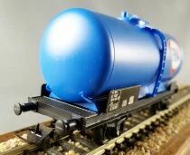 Jouef 7323 Ho Sncf Fina Tank Wagon Uh 2 Axles Blue 21 87 004 1 811-2 no Box