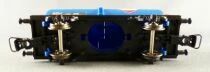 Jouef 7323 Ho Sncf Fina Tank Wagon Uh 2 Axles Blue 21 87 004 1 811-2 no Box