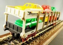 Jouef 7323 Ho Sncf Wagons Porte-Auto Stva Gris 6 Voitures sans Boite