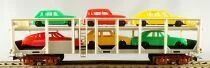 Jouef 7323 Ho Sncf Wagons Porte-Auto Stva Gris 6 Voitures sans Boite