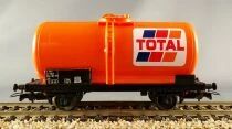 Jouef 737300 Ho Sncf Wagon Citerne Total 2 Essieux Livr&eacute;e Orange