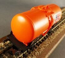 Jouef 737300 Ho Sncf Wagon Citerne Total 2 Essieux Livr&eacute;e Orange