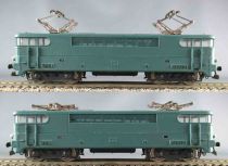 Jouef 754 Ho Sncf TAC Set BB 9201 1 Sleeping Coach 2 Wagons with Cars 8 Curved Tracks