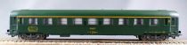 Jouef 7605E 7655 7670 Ho Sncf Y-Uic Coach A9 1st Class 518719-70335-6 Green Paris-Bucaresti no Box