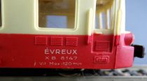 Jouef 760E Ho Sncf Boxed Set Railcar 300CV Picasso Motrice X 3827 + Trailer XB 8147