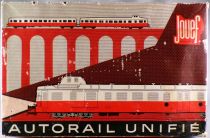 Jouef 760E Ho Sncf Coffret Autorail Unifié 300CV Picasso Motrice X 3827 + Remorque XB 8147