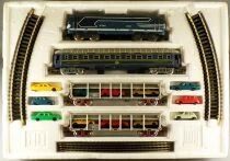 Jouef 7640 Ho Sncf Boxed Provence Cote d\'Azur Train Set Loco BoBo BB 67001 Cixl Sleeping Car 2 x Cars Transporter Wagons Tracks 