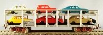 Jouef 7640 Ho Sncf Boxed Provence Cote d\'Azur Train Set Loco BoBo BB 67001 Cixl Sleeping Car 2 x Cars Transporter Wagons Tracks 