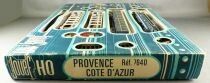 Jouef 7640 Ho Sncf Boxed Provence Cote d\'Azur Train Set Loco BoBo BB 67001 Cixl Sleeping Car 2 x Cars Transporter Wagons Tracks 