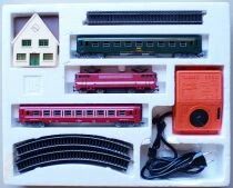 Jouef 7802 Ho Sncf Coffret Occitan BB 9288 1 Voiture Y-Uic A9 Rouge 1 Voiture Restaurant Gare Rails Transfo