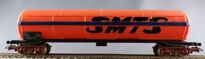 Jouef 7803 Ho Sncf Tank Wagon with bogies Cie Smts Orange Livery no box