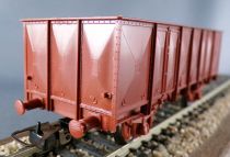 Jouef 800100 Ho Sncf 2 Axles Gondola Wagon Type Ocem Brown Mint no Box