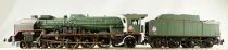 Jouef 824100 Ho Sncf Steam Loco 4-8-2 Mountain 241 P7 Tender 36P20 Nevers Lighting Near Mint in Box