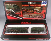 Jouef 824900 Prestige Series Ho Sncf Steam Loco 4-6-4 232 U 1 Hudson Tender 36B6 La Chapelle lightning Boxed