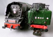 Jouef 824900 Prestige Series Ho Sncf Steam Loco 4-6-4 232 U 1 Hudson Tender 36B6 La Chapelle lightning Boxed