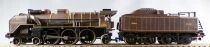 Jouef 8252 Ho Nord Loco Vapeur 231 C Pacific Tender 35 251 Fives sans Boite
